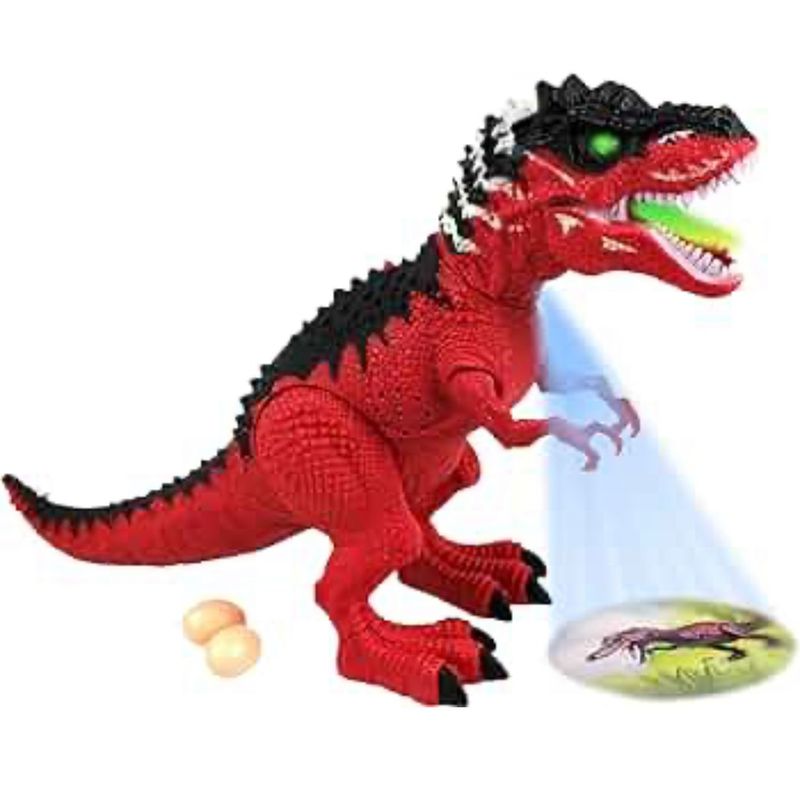 UNIVERSAL - TIRANOSAURIO  T-REX CON LUZ Y SONIDO PONE HUEVOS 1321111