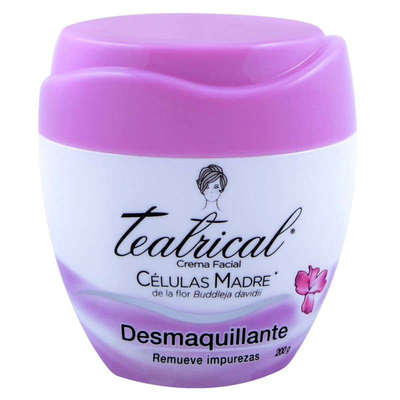 TEATRICAL - TEATRICAL CREMA FACIAL DESMAQUILLANTE 200GRS