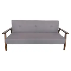 SPAZZIO - Sofá Cama 3 Cuerpos Copenhage Gris Jsc019