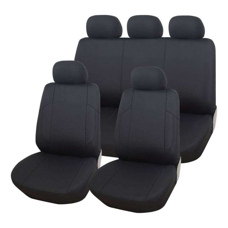 GENERICO - Funda Cubre Asientos Auto Universal 9 Piezas