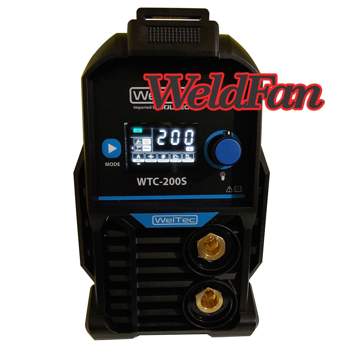 GENERICO - Soldadora Weltec Wtc 200s mma - Tig Panel Digital