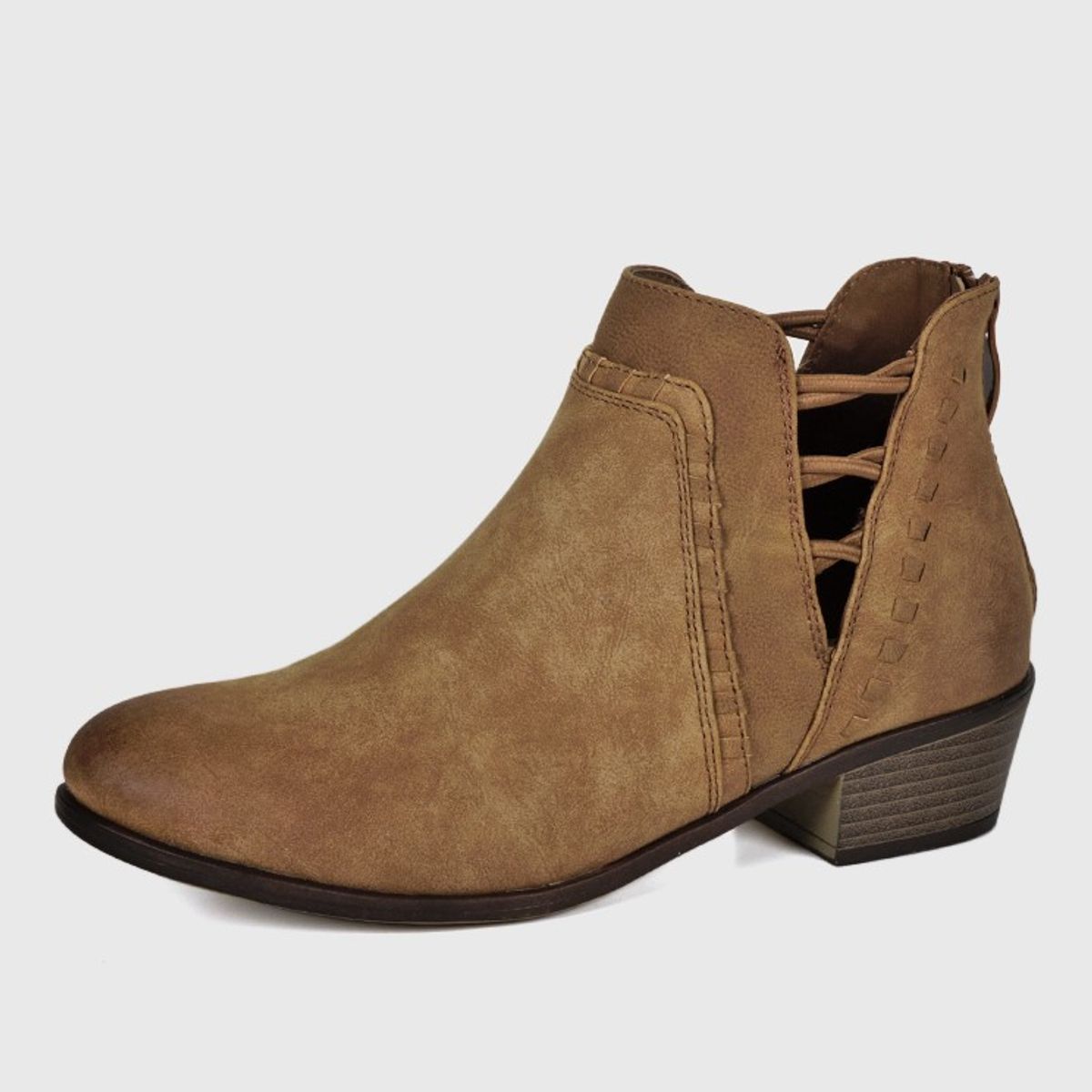 EDA MANZINI - Botín Brinnie Camel EDA MANZINI
