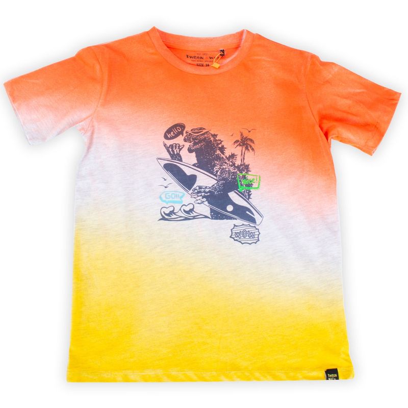 PILLIN - Polera Niño Naranja Pillin PILLIN