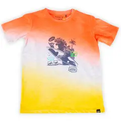 PILLIN - Polera Niño Naranja