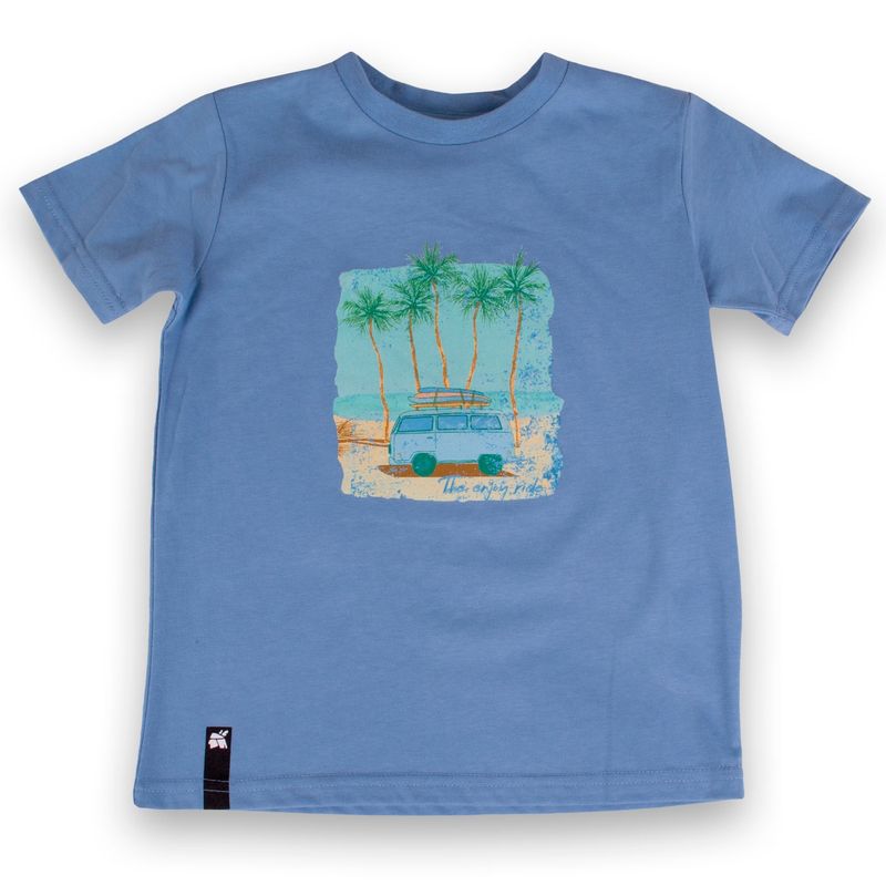 PILLIN - Polera Niño Celeste Pillin PILLIN
