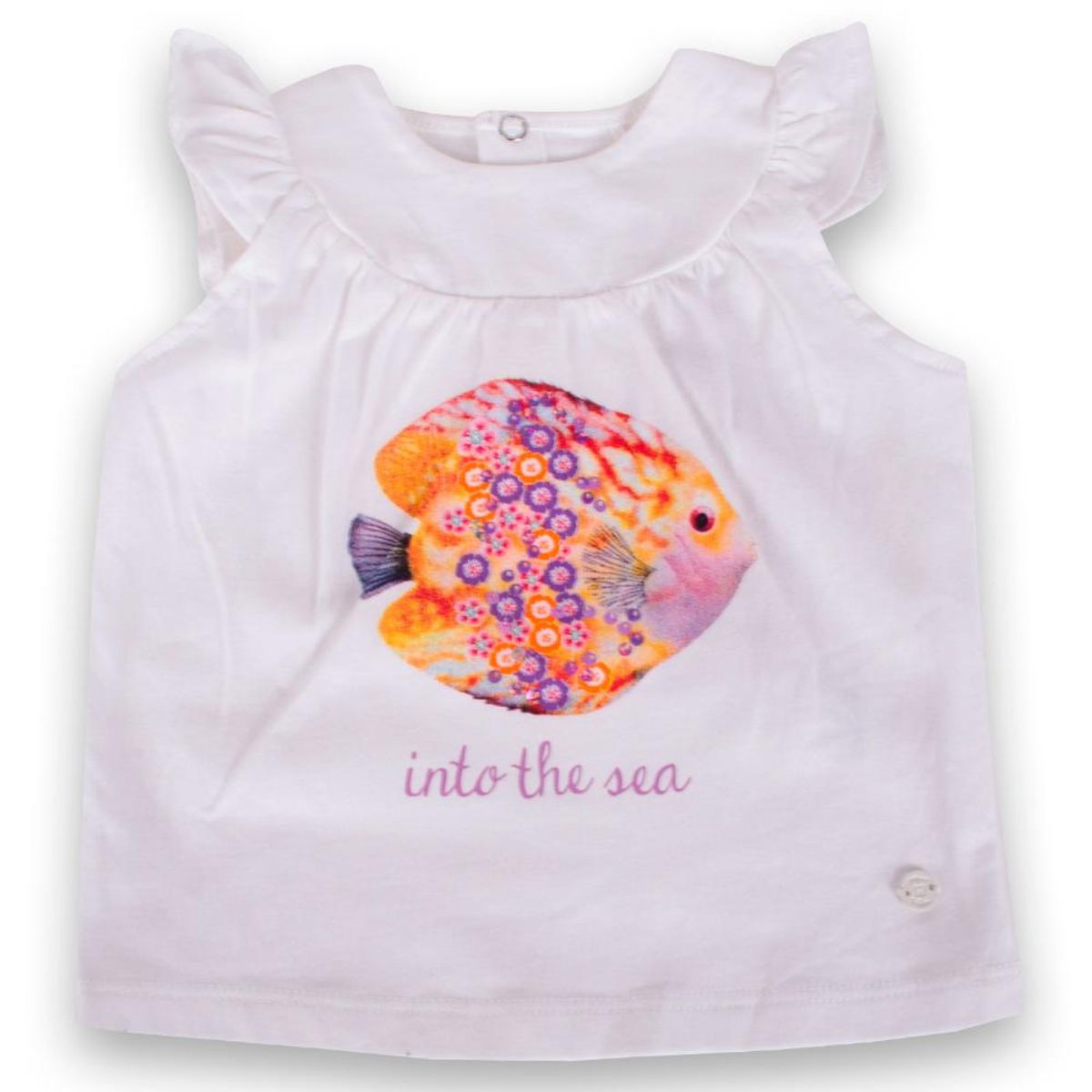 PILLIN - Polera Bebe Niña Blanco Pillin PILLIN