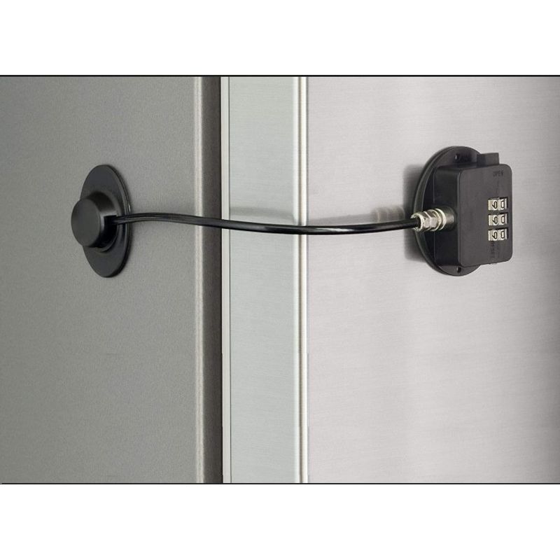 GENERICO - Cerradura De Seguridad Con Clave Para Refrigerador Vitrina
