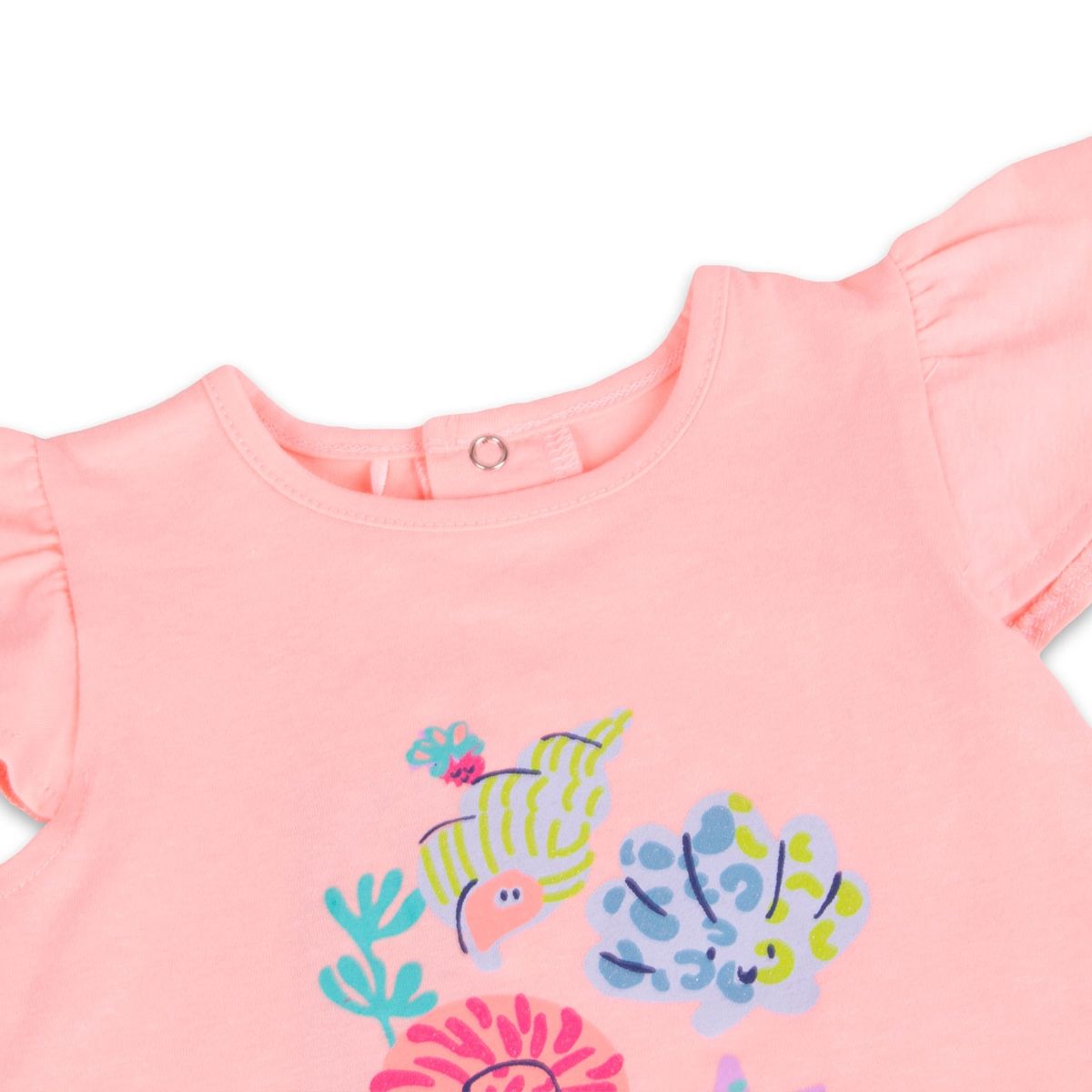 PILLIN - Polera Manga Corta Bebe Niña Rosado Pillin PILLIN