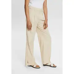 ESPRIT - Pantalón Ancho Mujer