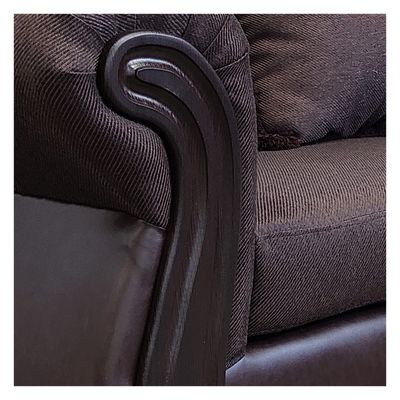 Imagen 2 del producto Living Con Resorte Estructural Búfalo 9 Cuerpos 4+3+1+1 Tela+PU