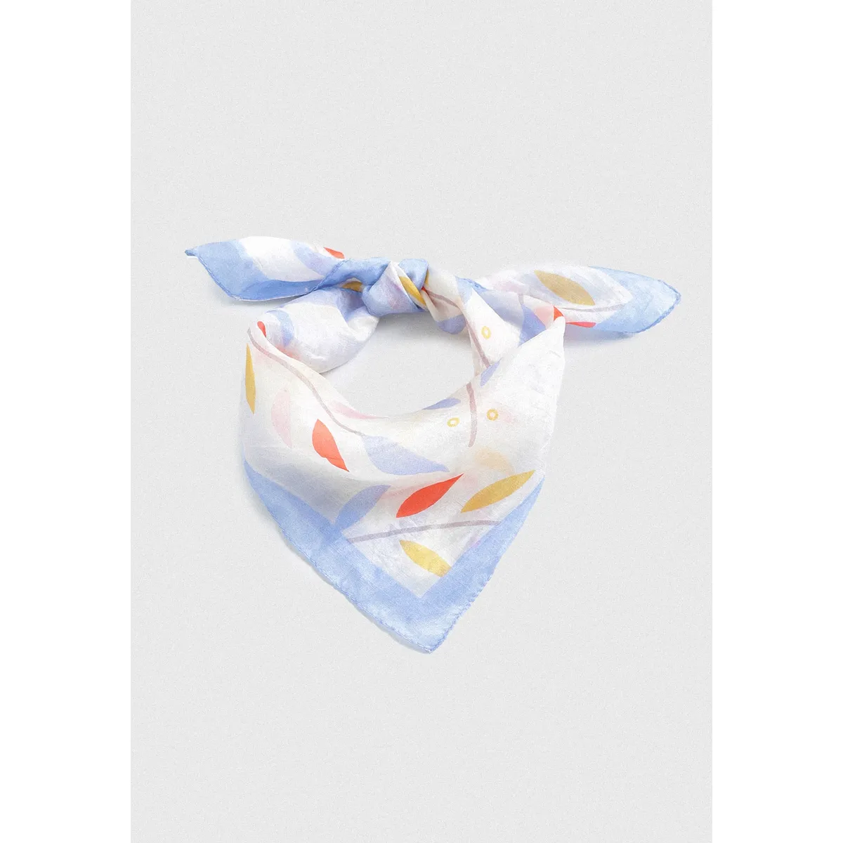 CANADIENNE - Pañuelo De Seda Celeste