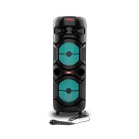 Parlante Bluetooth Karaoke Con Microfono Wavemax2 Negro
