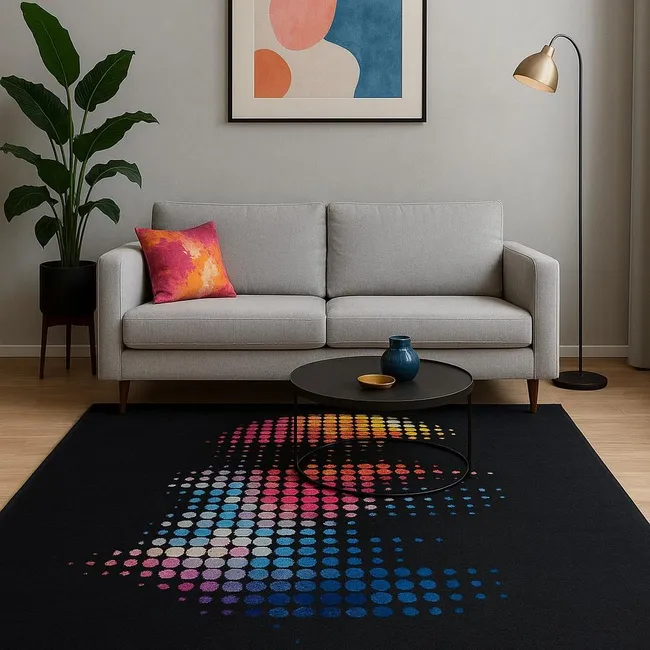 CLEMS CORTINAS - Alfombra Diseño Paris Para Living 200x220 Clems