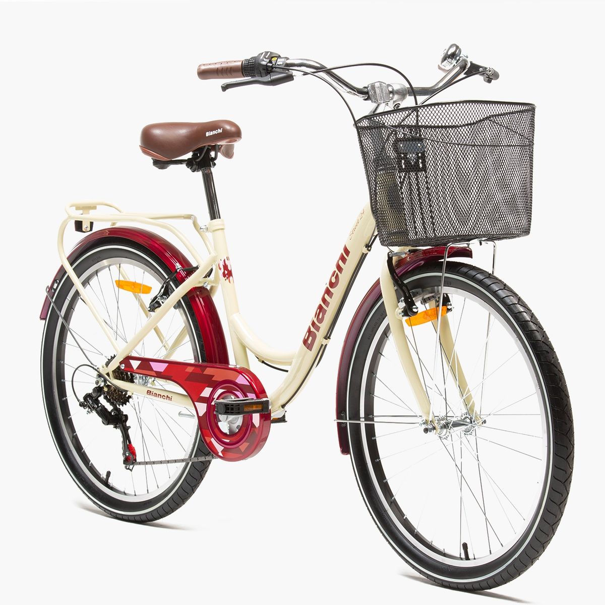 BIANCHI - Bicicleta Urbana Mujer Street Lady Aro 24 Bianchi