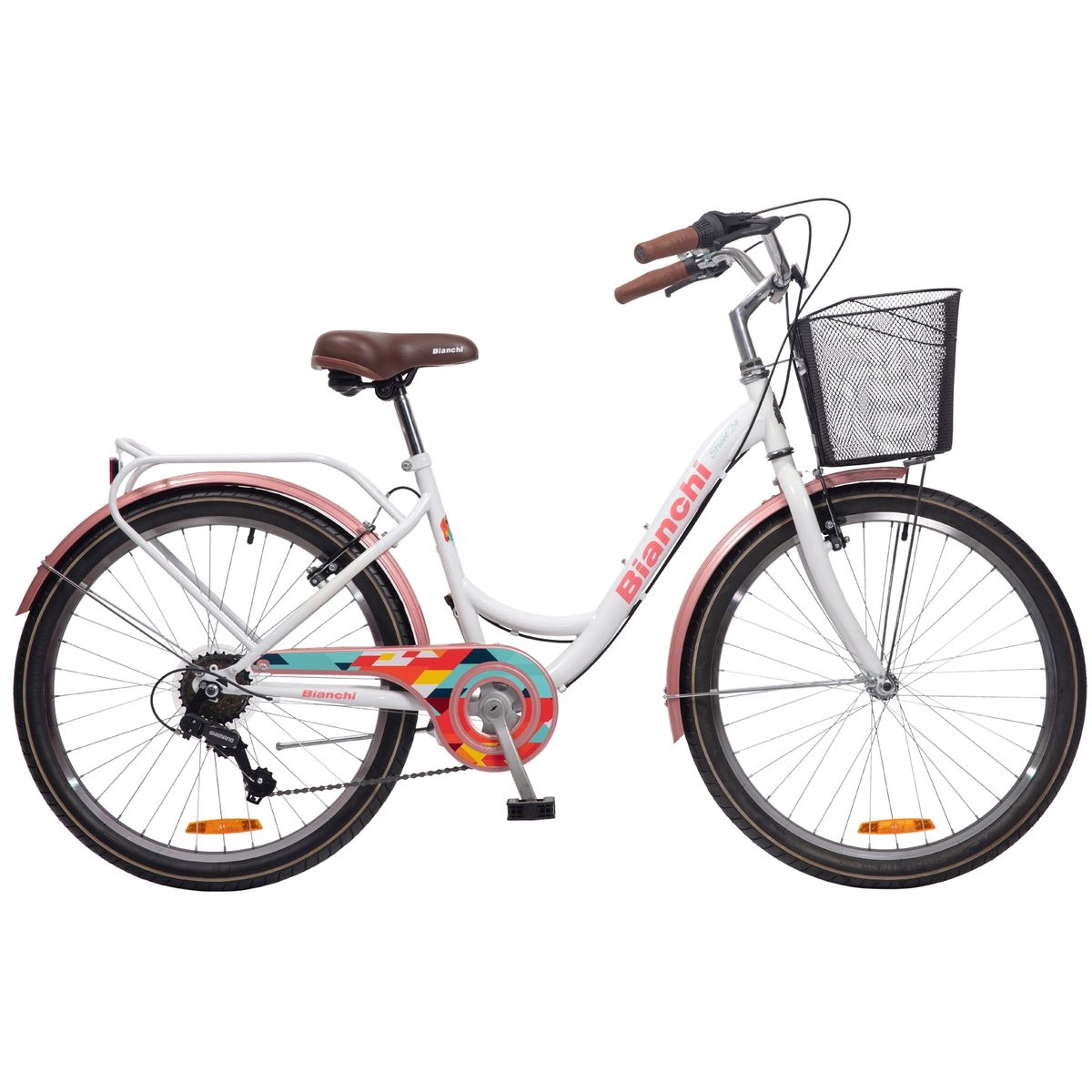 BIANCHI - Bicicleta Urbana Mujer Street Lady Aro 24 Bianchi