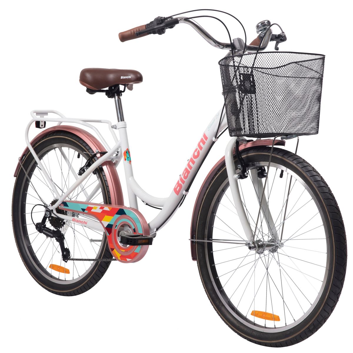 BIANCHI - Bicicleta Urbana Mujer Street Lady Aro 24 Bianchi