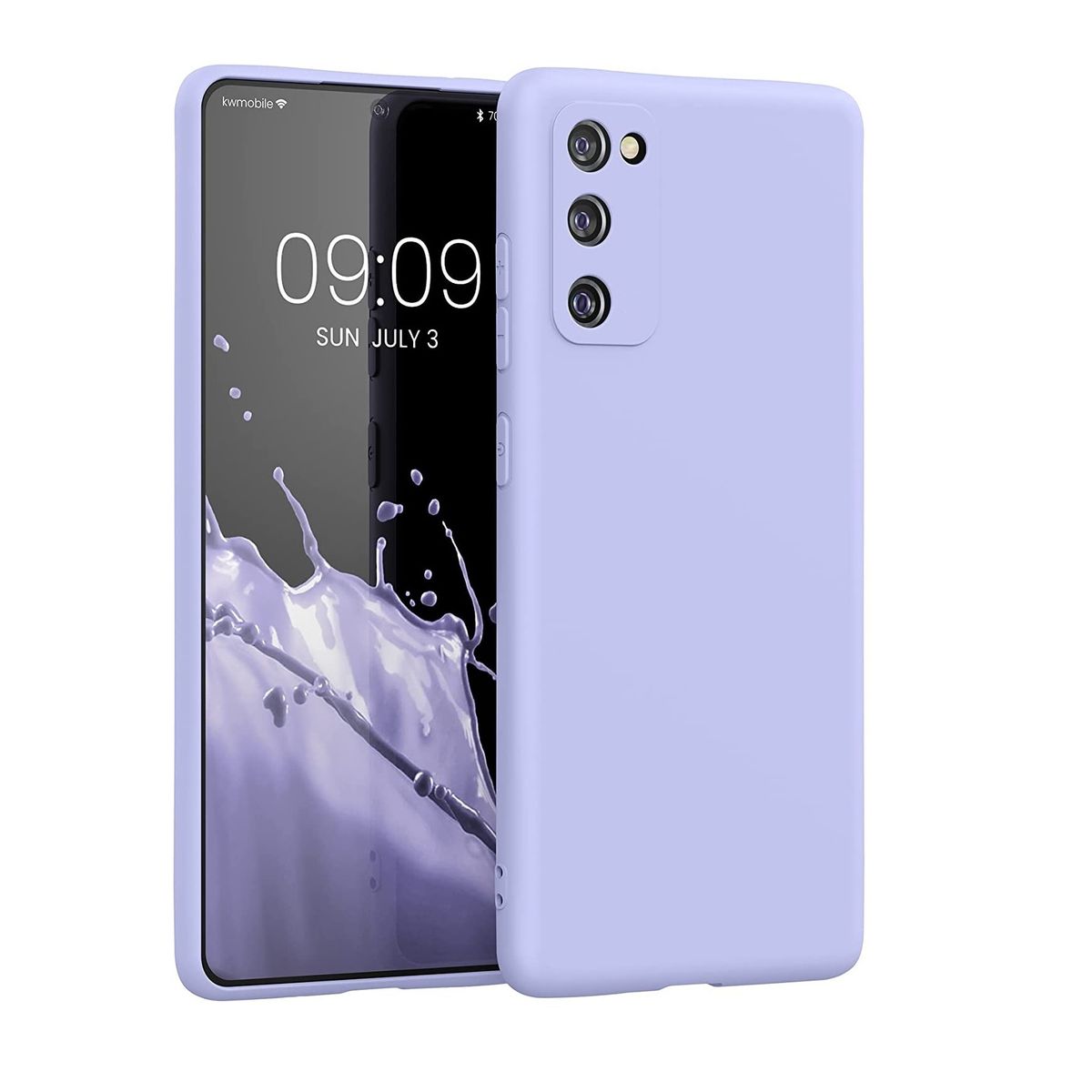 GENERICO - Carcasa Silicona Para Samsung Galaxy S20 FE Lila