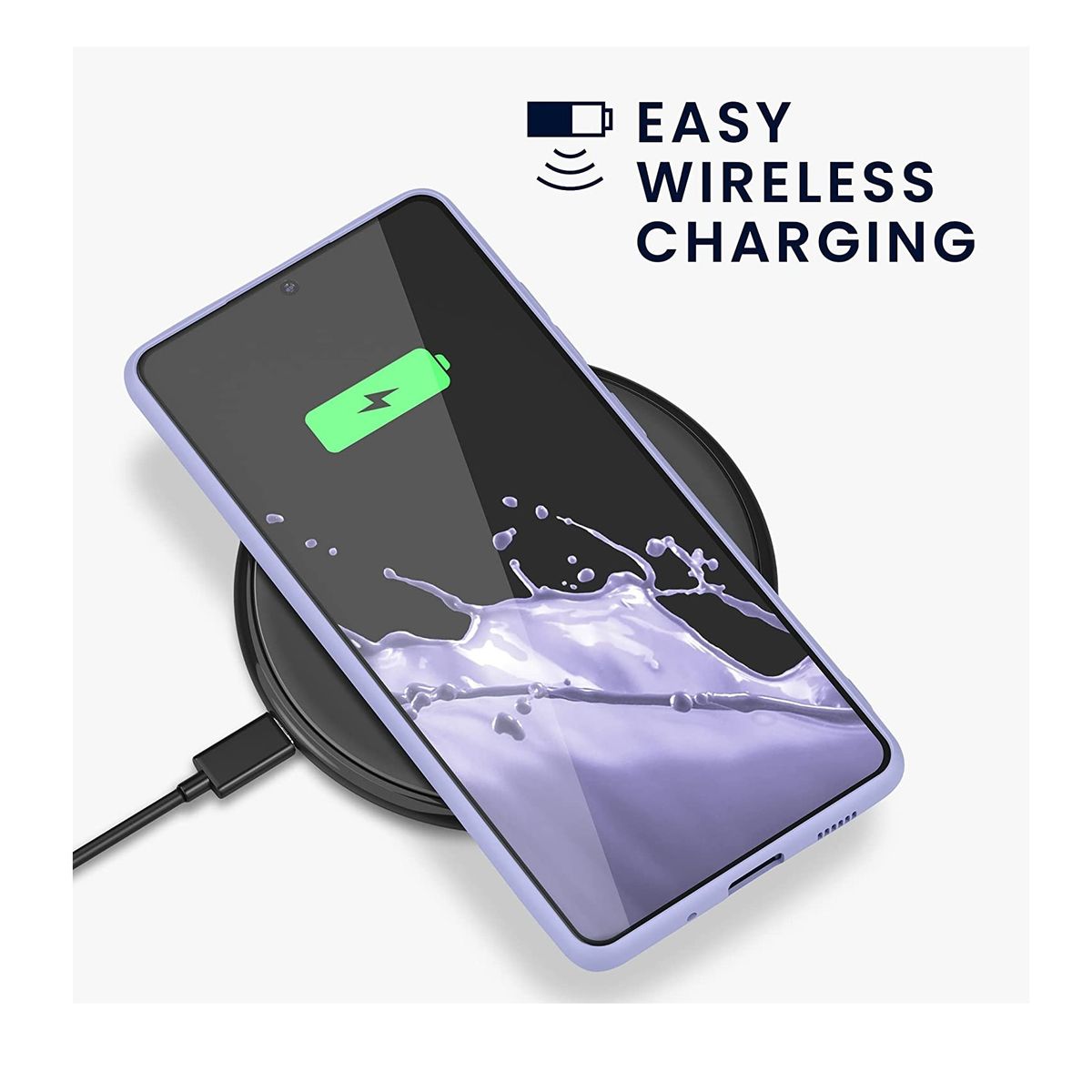 GENERICO - Carcasa Silicona Para Samsung Galaxy S20 FE Lila