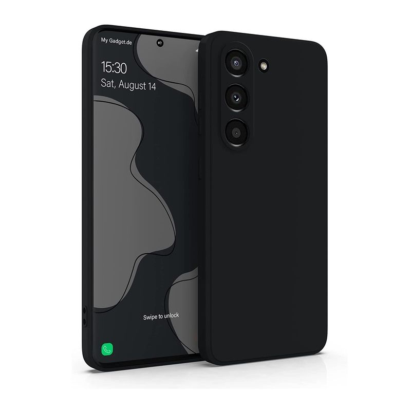 GENERICO - Carcasa Silicona Para Samsung Galaxy S23 5G Negro
