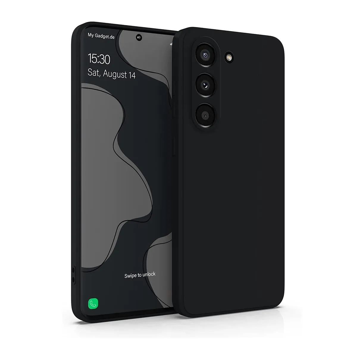 GENERICO - Carcasa Silicona Para Samsung Galaxy S22 5G Negro