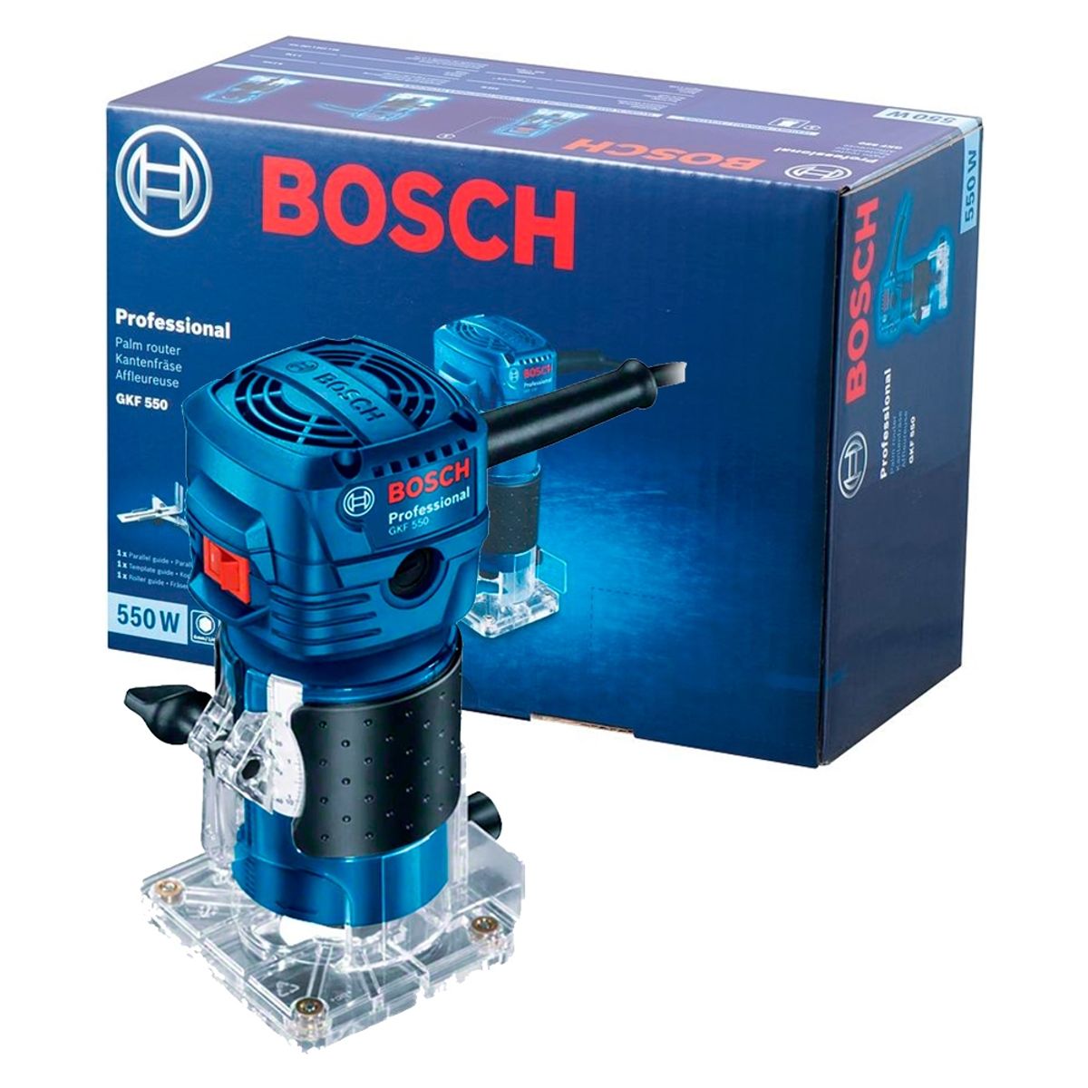 BOSCH - Fresadora De Palma 550w Bosch GKF 550