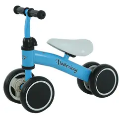CRUSEC - Mini Bicicleta de Equilibrio Andador para Niños Sin Pedal Azul