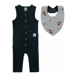 TEDMIMAK - Set de 2 piezas Enterito para Bebés