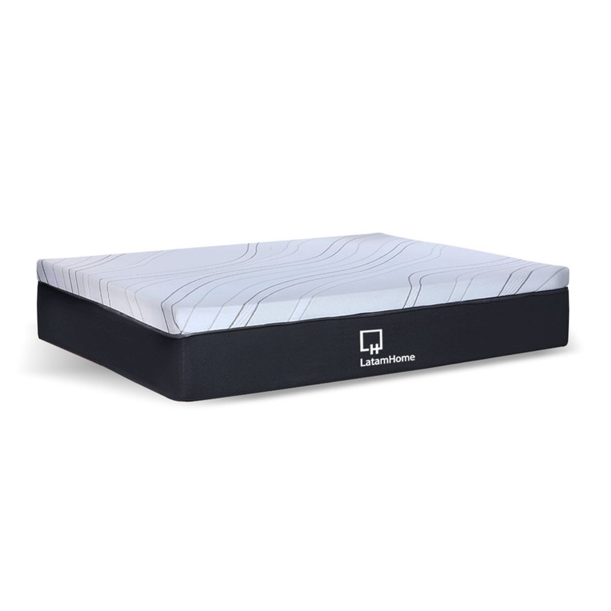LATAM HOME - Colchon Zen Top Foam Hybrid 2 Plazas (190 Cm)