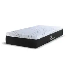 LATAM HOME - Colchón Zen Top Spring 1 1/2 Plazas Resortes Bonell Viscoelástica