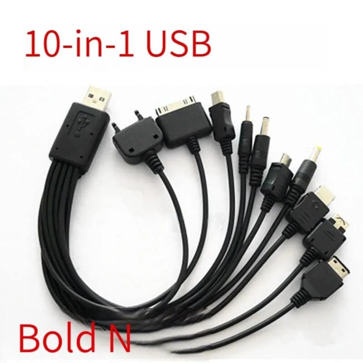 GENERICO - Cable USB multifunción 10 en 1 para teléfono móvil,