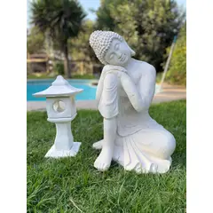 GENERICO - JARDIN ZEN BUDA 70CM ,PAGODA 45 CM