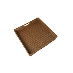 TEMPODECO - Bandeja Cuadrada Toffee