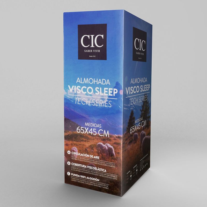 CIC - Almohada Cic Viscoelástica 1 Plaza