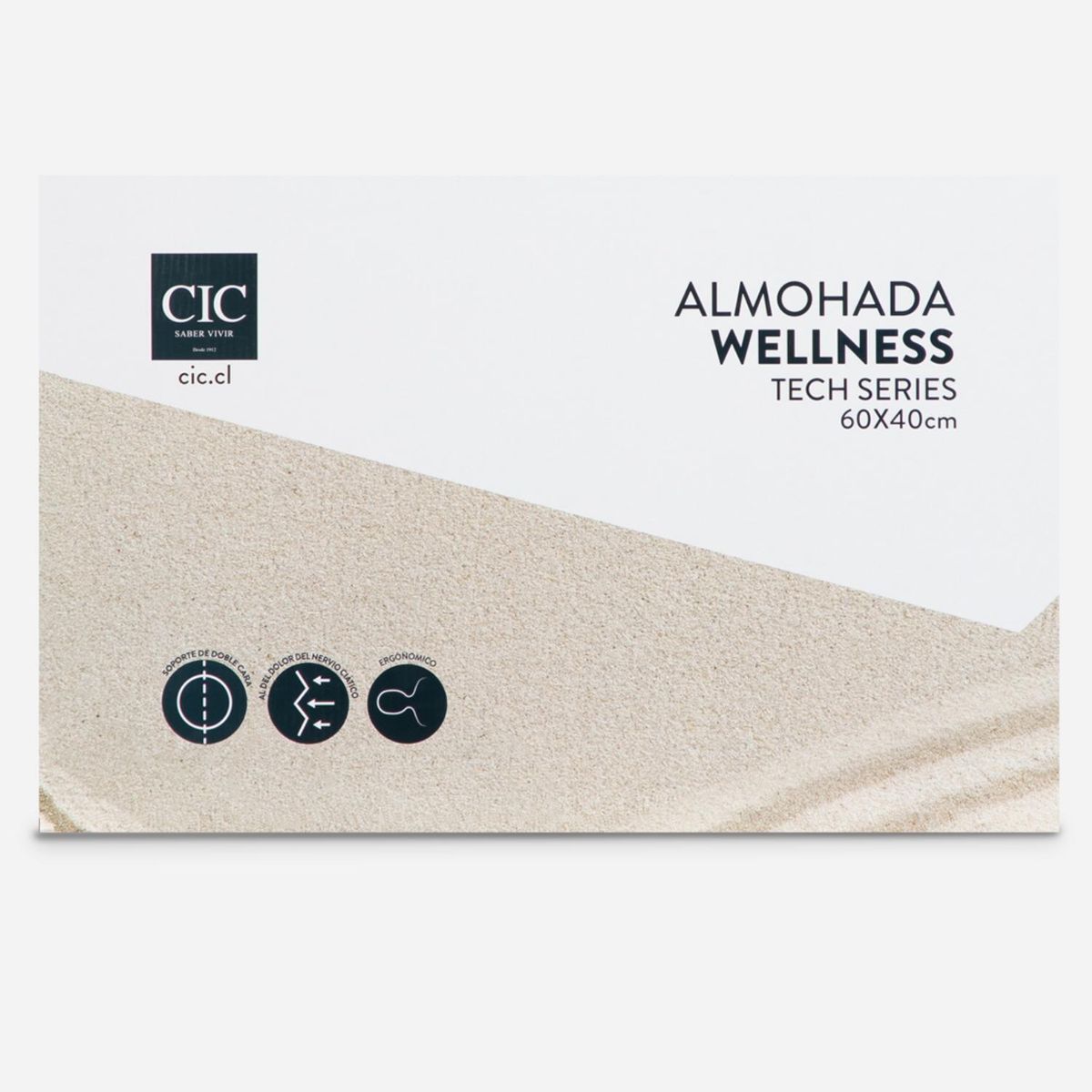 CIC - Almohada Cic Viscoelástica 1 Plaza