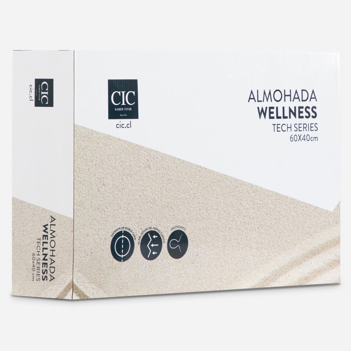 CIC - Almohada Cic Viscoelástica 1 Plaza