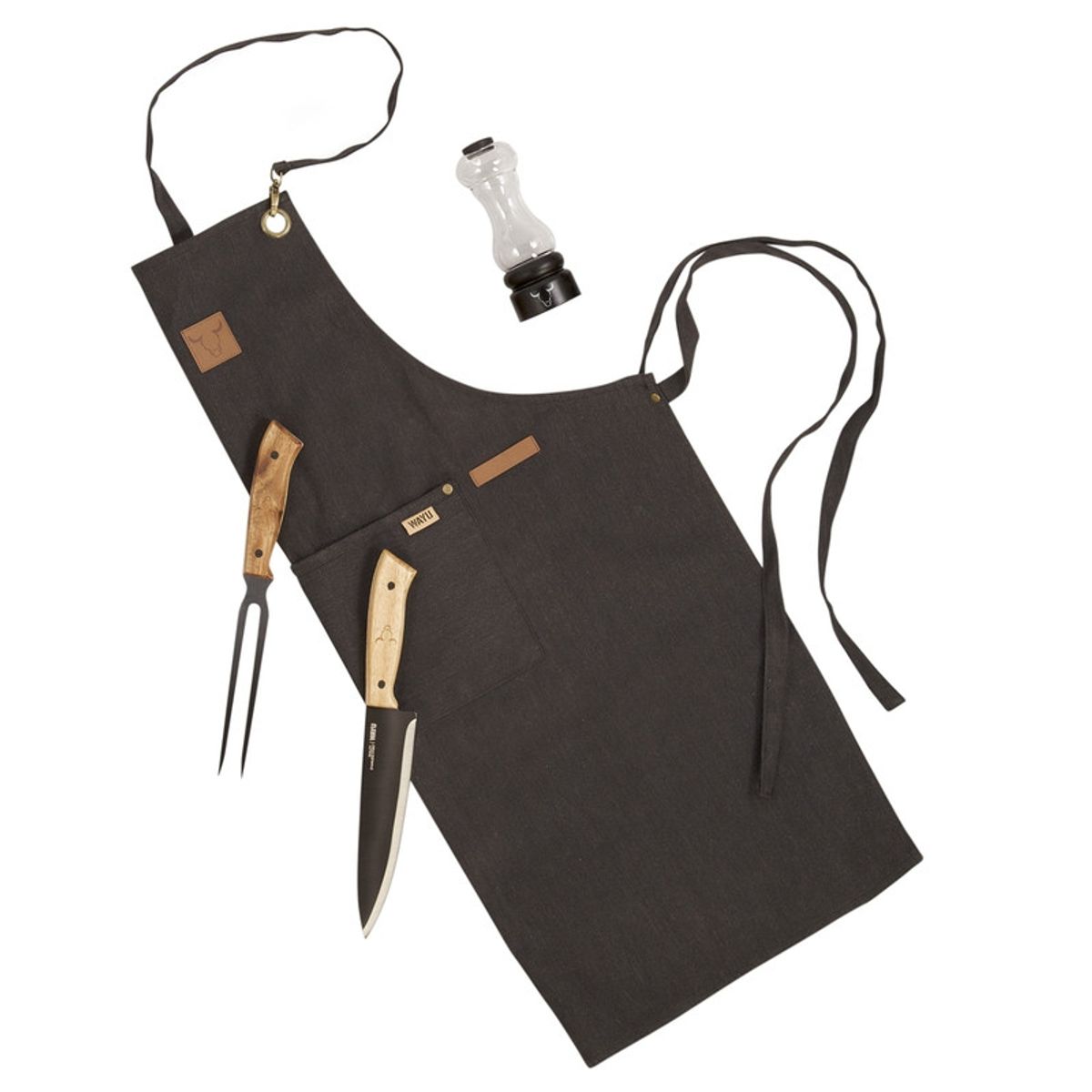 WAYU - Combo Parrilla 58 Wayu 3 Piezas Profesional