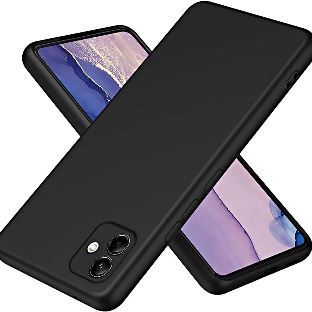GENERICO - Carcasa Silicona Para Samsung Galaxy A04 Negro
