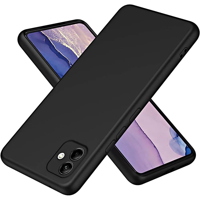 GENERICO - Carcasa Silicona Para Samsung Galaxy A04 Negro