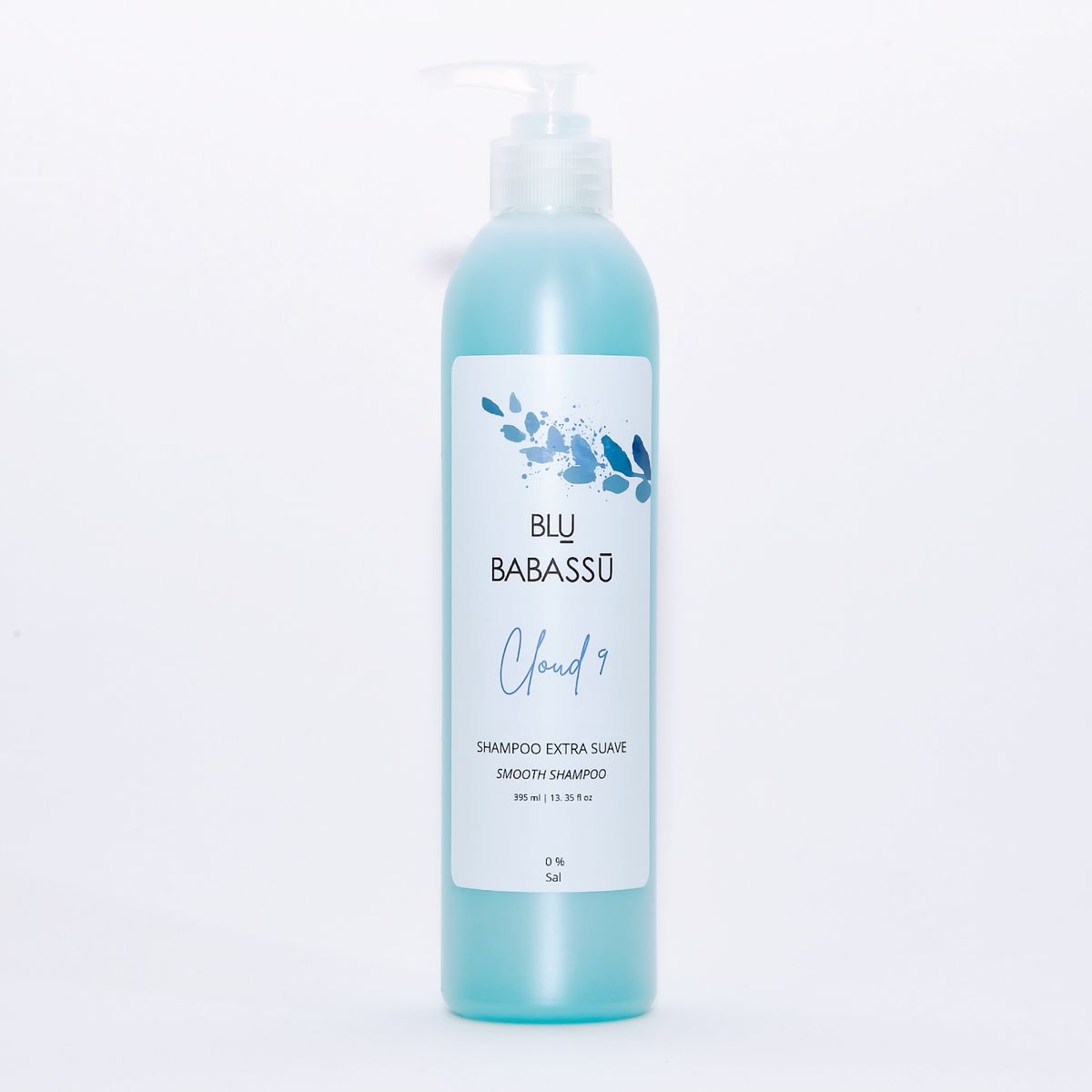 BLU BABASSU - Shampoo Cloud 9 Extra Suave con Aceite de Babassu 395 ml.