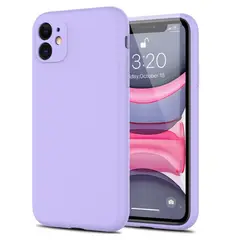 GENERICO - Carcasa Silicona Para iPhone 12 Lila