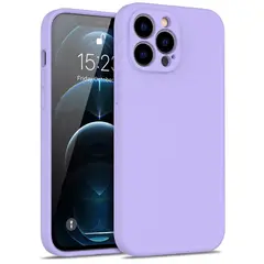 GENERICO - Carcasa Silicona Para iPhone 12 Pro Lila