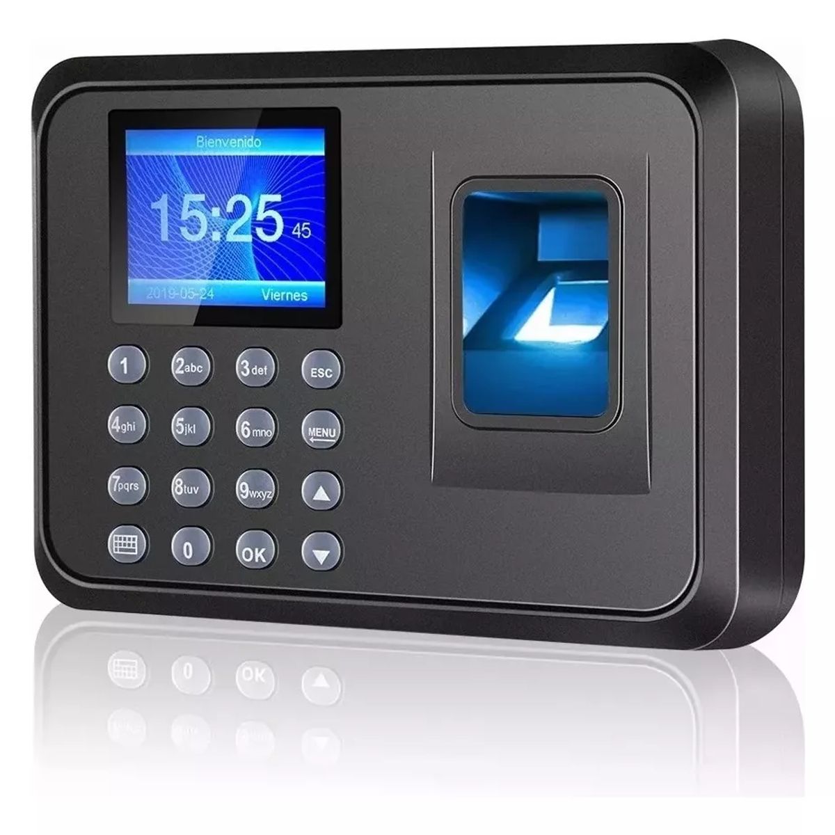 BLUEDREAMER - Reloj Control Asistencia Huella Biométrico Memoria Internet