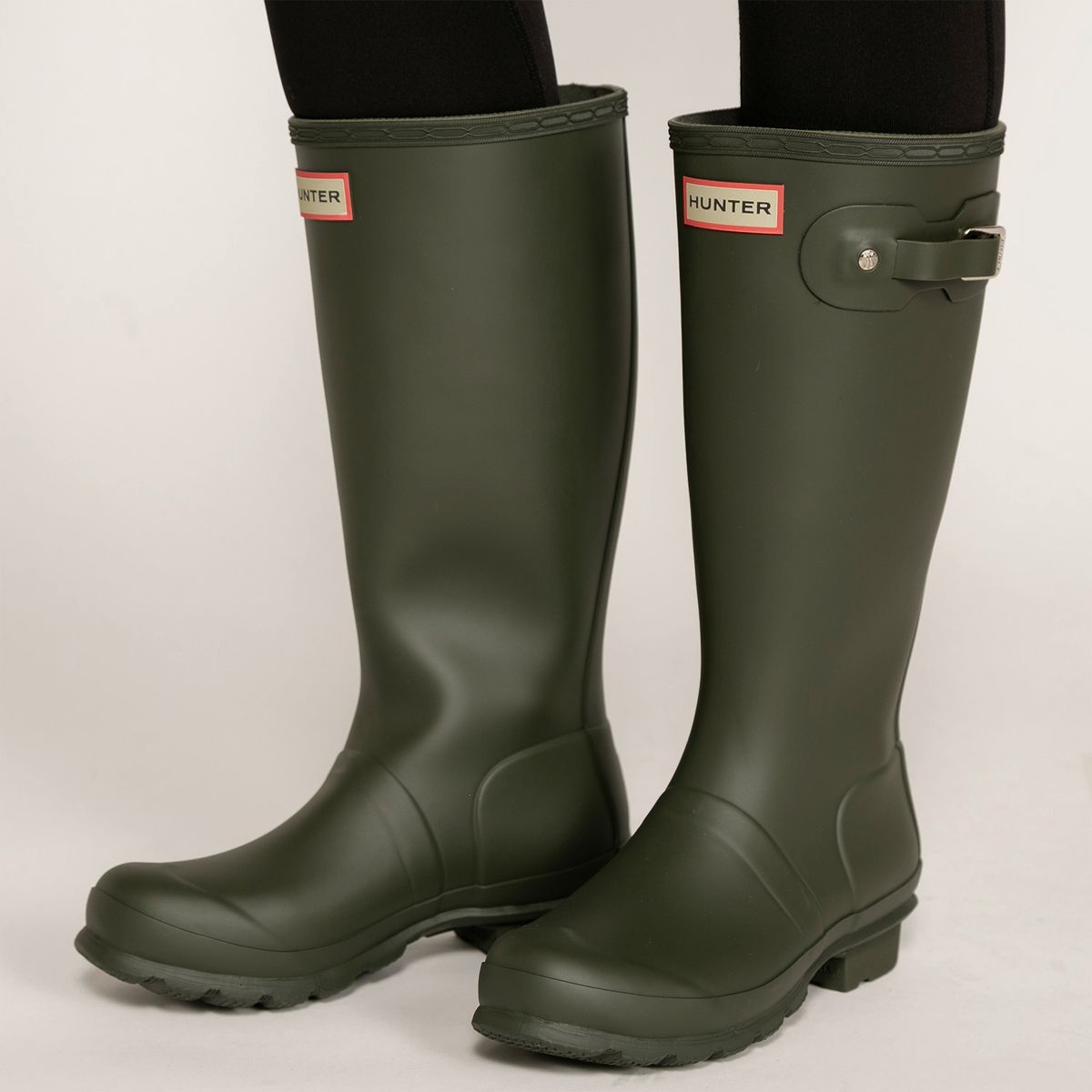 HUNTER - Bota De Agua Niña Verde Hunter (31 a 33)