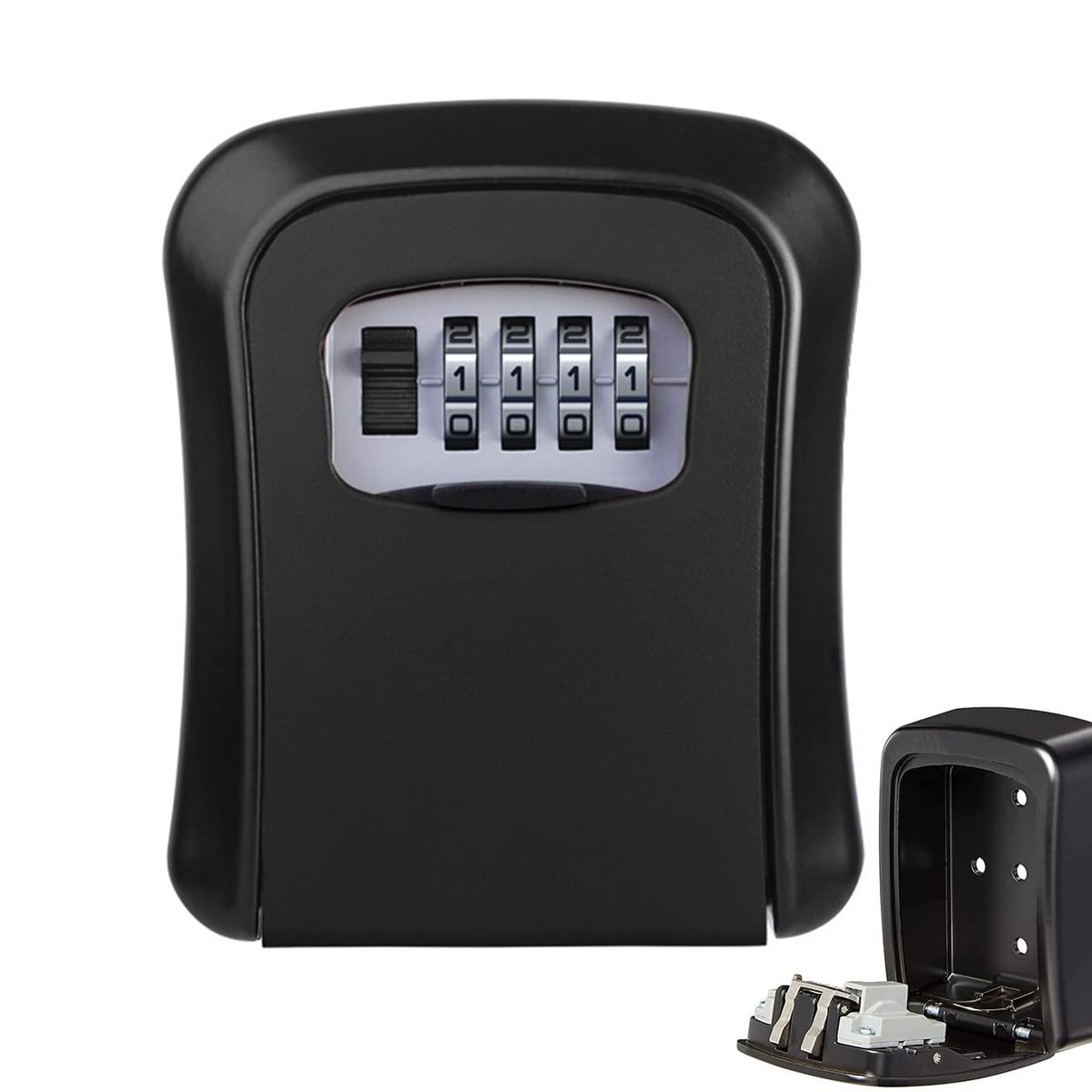 EVERSO - Caja Fuerte Para Llaves Con Combinación De Números De 4 Dígitos