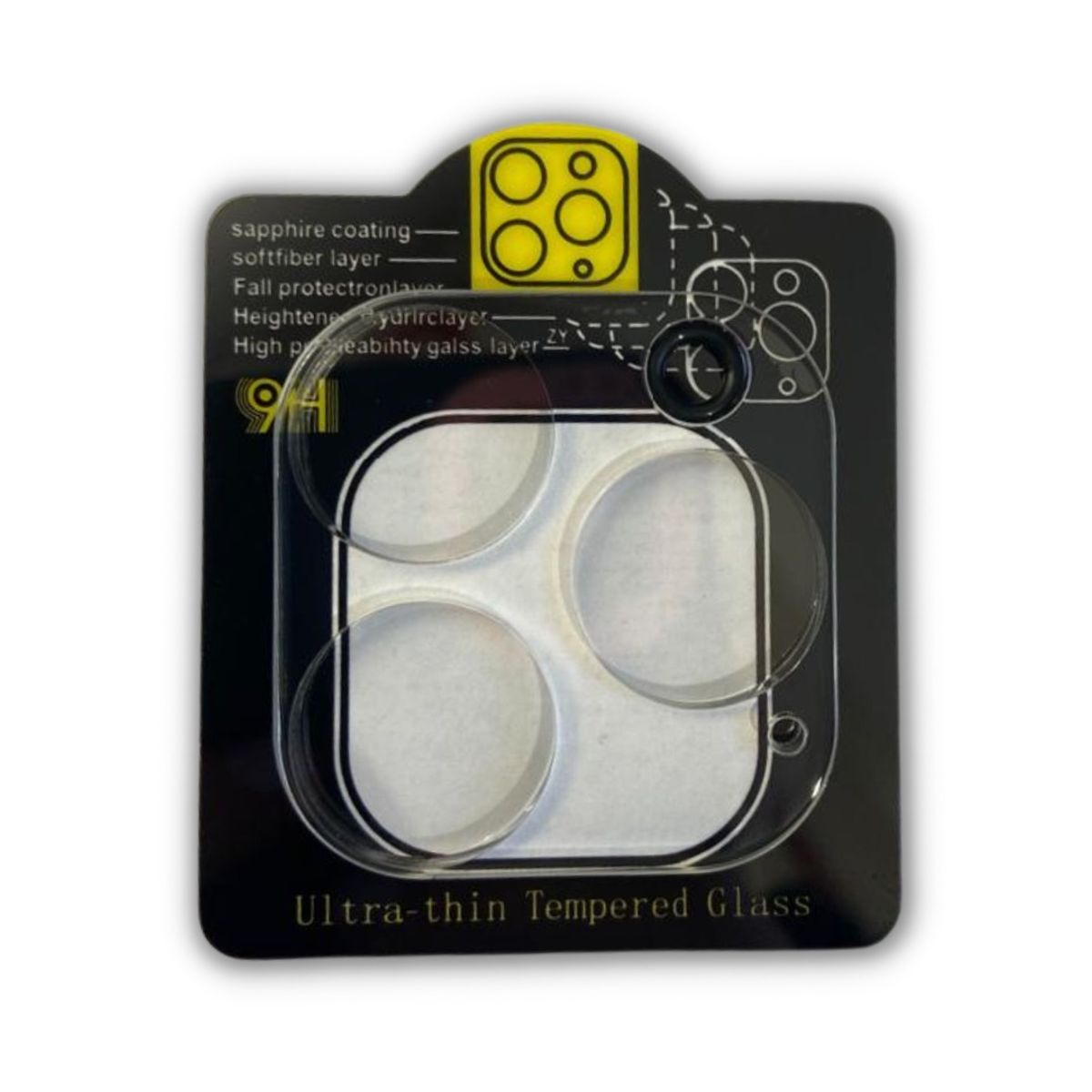 GENERICO - Lamina De Cámara Para iPhone 15 Pro