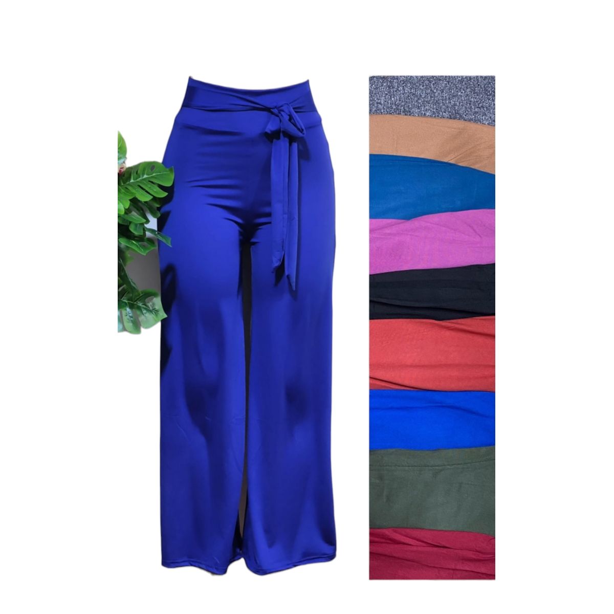 AGW - Pack 3 Pantalones Mujer Algodón Estilo Verano