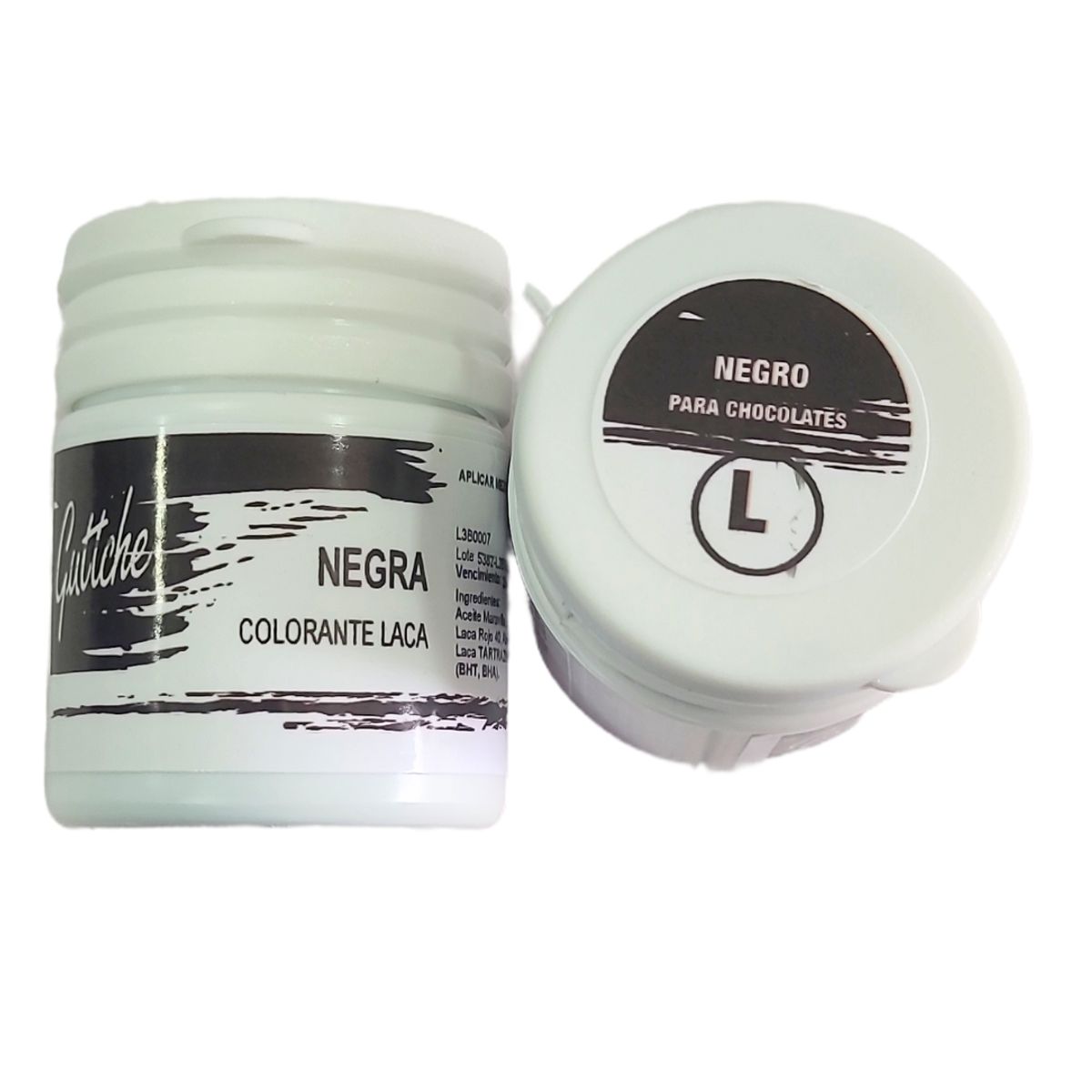 GENERICO - Colorante Laca Guttche Para Chocolate 15 Grs Negro