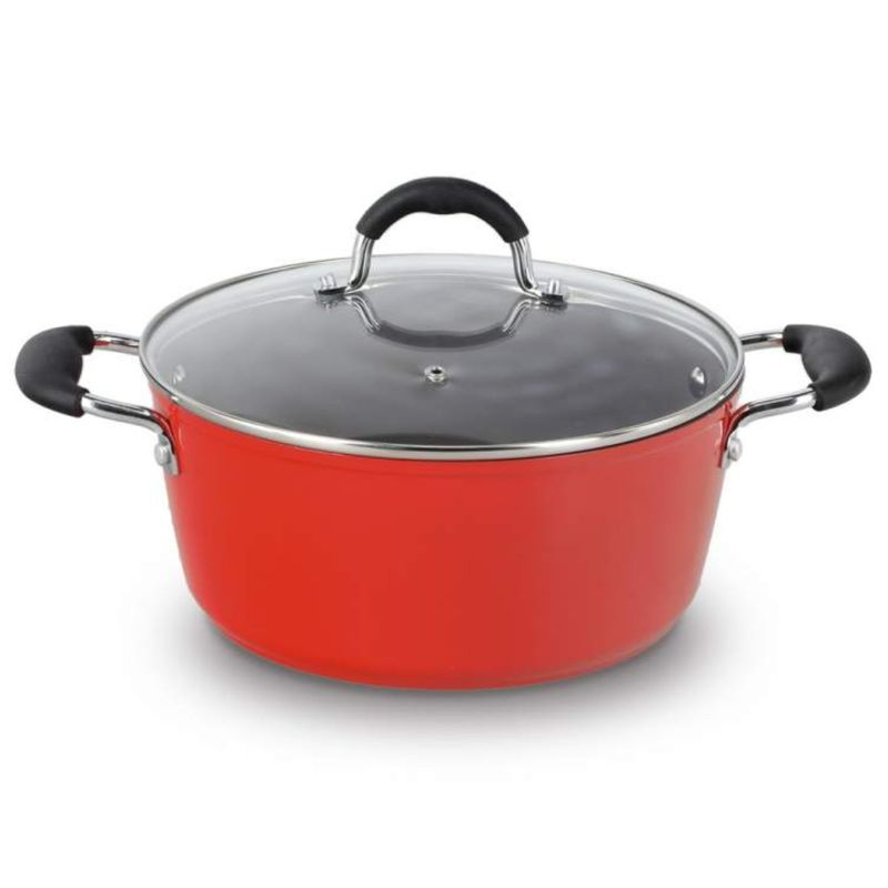 BOHLIER - Olla Cacerola 28 cm con tapa y asas Venus