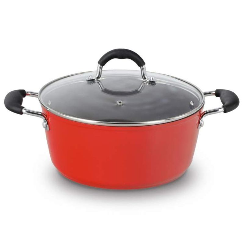 BOHLIER - Olla Cacerola 28 cm con tapa y asas Venus