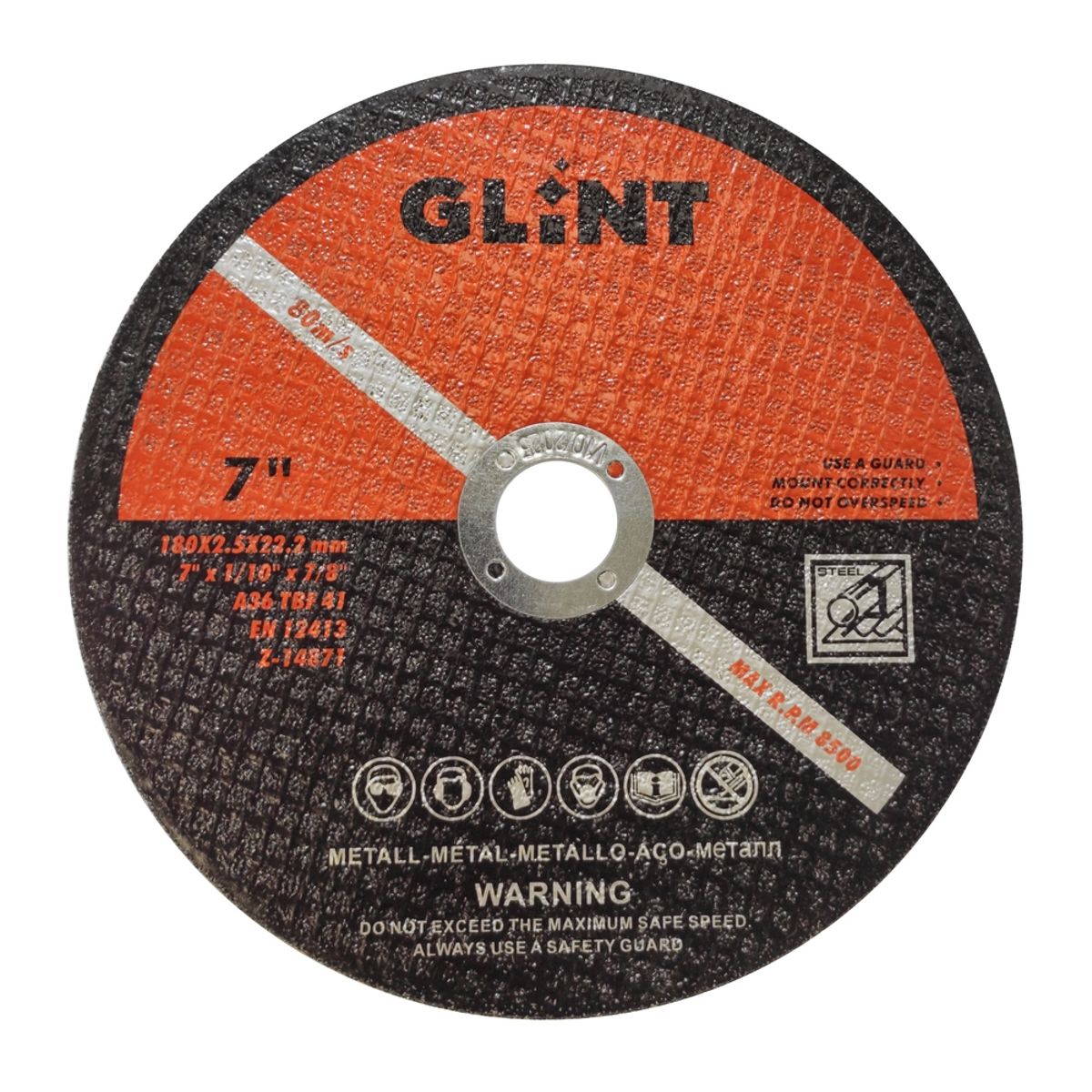 GENERICO - Disco De Corte Metal Caja 35und  (7pulgadas X2,5mm) Weldfan